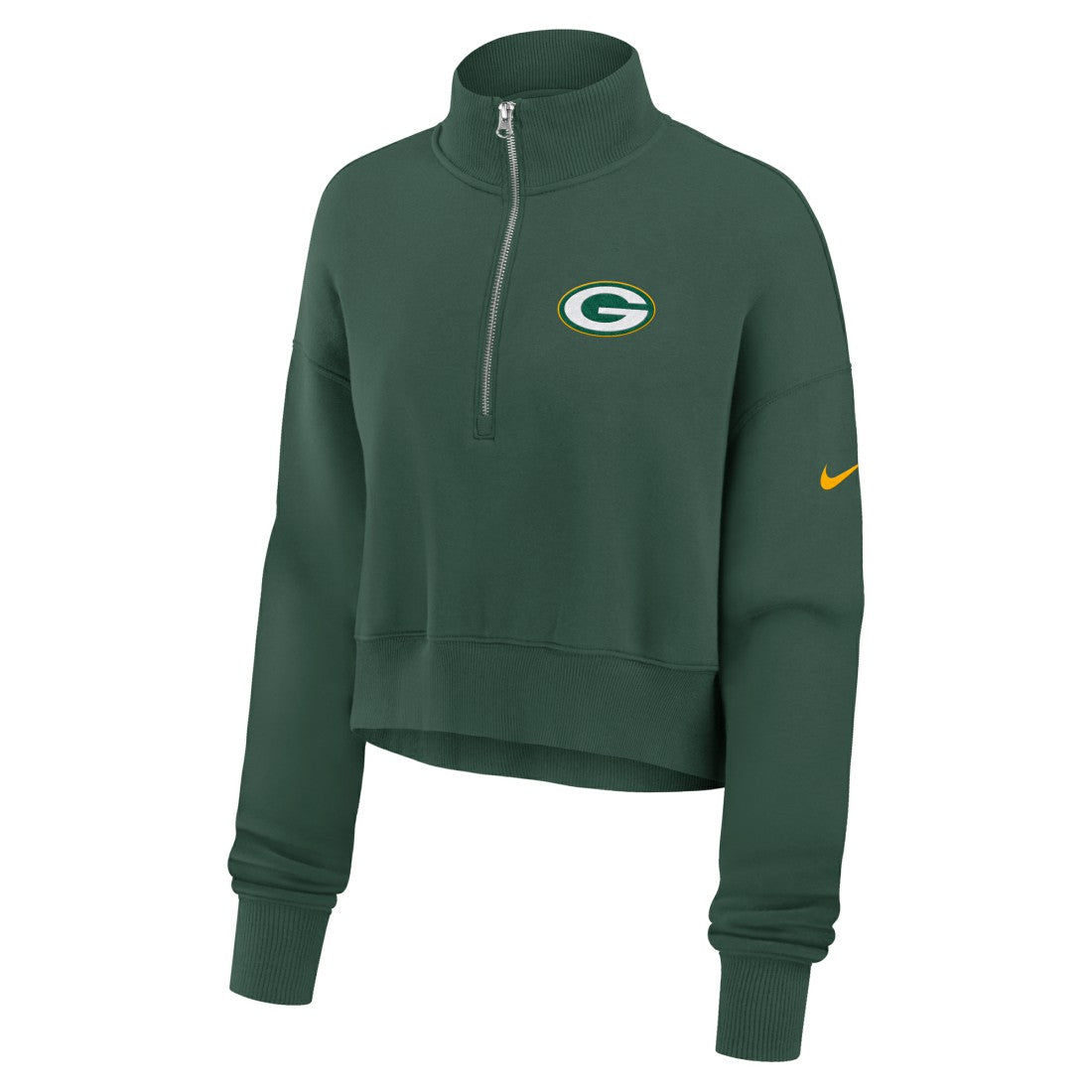 Green Bay Packers Women's Phoenix Fleece Quarter-Zip Sweatshirt | NFL Sale