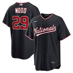 James Wood Washington Nationals Nike Alternate Replica Jersey - MLB Jerseys