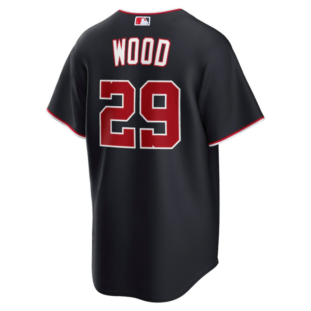 James Wood Washington Nationals Nike Alternate Replica Jersey - MLB Jerseys
