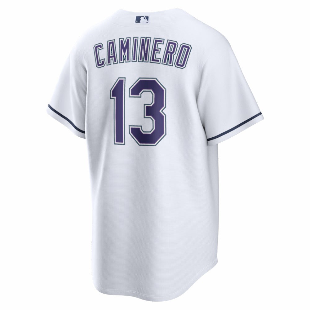 Junior Caminero Tampa Bay Rays Nike Alternate 2 Replica Jersey - MLB Jerseys
