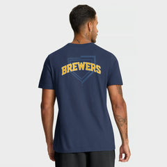 Milwaukee Brewers Nike Primetime 2-Hit T-Shirt - MLB T-shirts