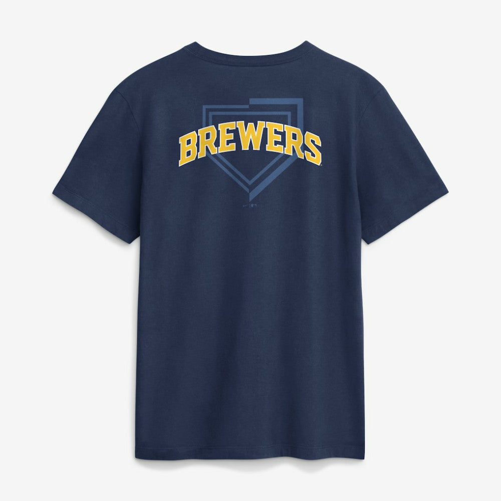 Milwaukee Brewers Nike Primetime 2-Hit T-Shirt - MLB T-shirts