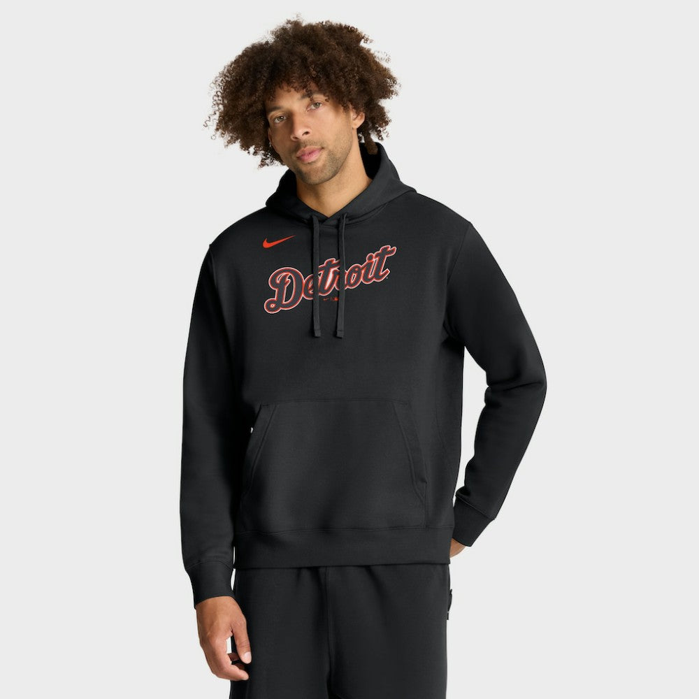 Detroit Tigers Nike Dri-Fit Club Hoodie - MLB Hoodies