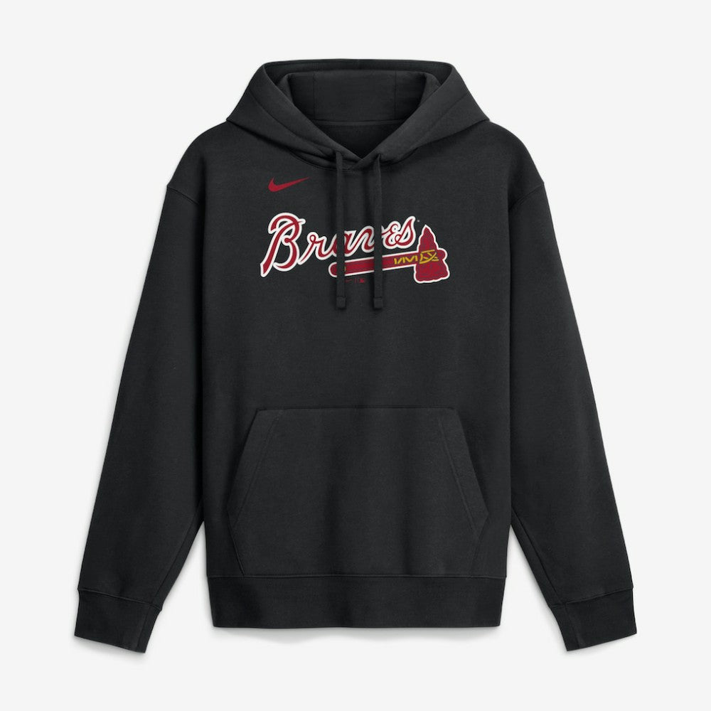 Atlanta Braves Nike Dri-Fit Club Hoodie - MLB Hoodies