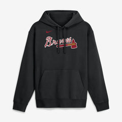 Atlanta Braves Nike Dri-Fit Club Hoodie - MLB Hoodies