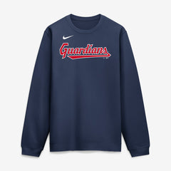 Cleveland Guardians Nike Primetime Wordmark Sweatshirt - MLB Sweatshirts