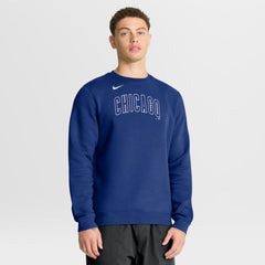 Chicago Cubs Nike Primetime Wordmark Sweatshirt - MLB Sweatshirts