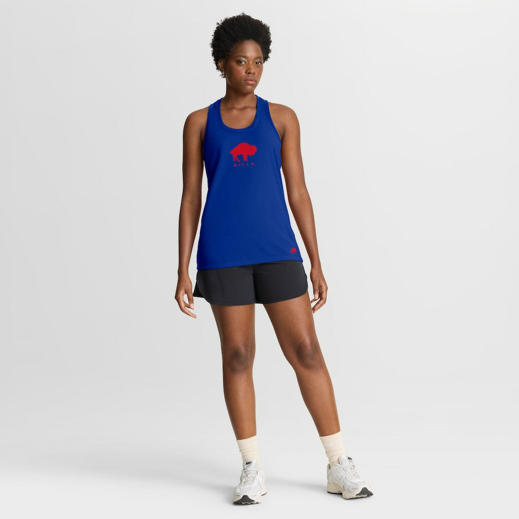 Buffalo Bills Women's Hurry Up Tri-Blend Dri-FIT Tank Top | NFL US