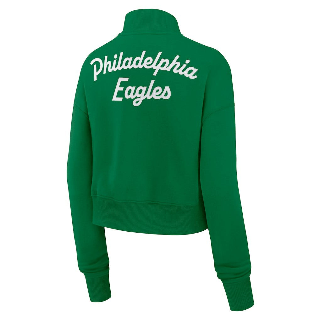 Philadelphia Eagles Women's Phoenix Fleece Quarter-Zip Sweatshirt | NFL On sale