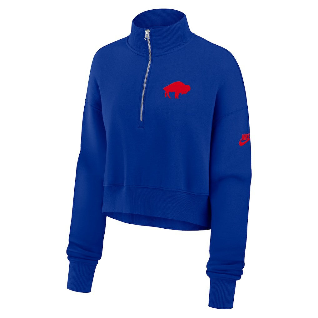 Buffalo Bills Women's Phoenix Fleece Quarter-Zip Sweatshirt | NFL Sale
