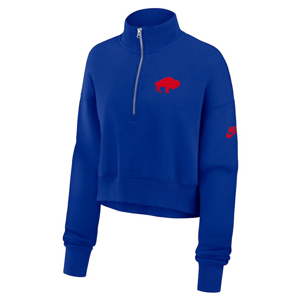 Buffalo Bills Women's Phoenix Fleece Quarter-Zip Sweatshirt | NFL Sale