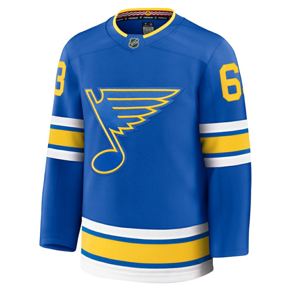 Jake Neighbours St. Louis Blues Fanatics Home Premium Jersey -  NHL Jerseys