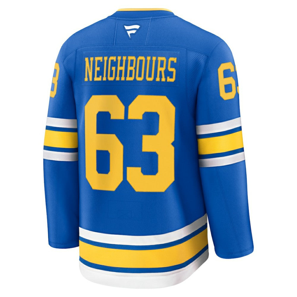 Jake Neighbours St. Louis Blues Fanatics Home Premium Jersey -  NHL Jerseys