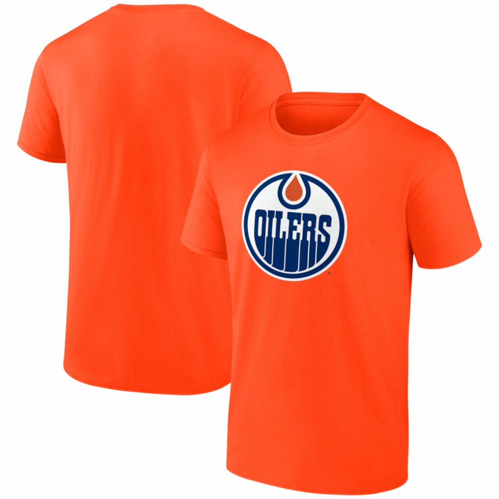 Edmonton Oilers Logo Athletic Essential T-Shirt -  NHL T-shirts