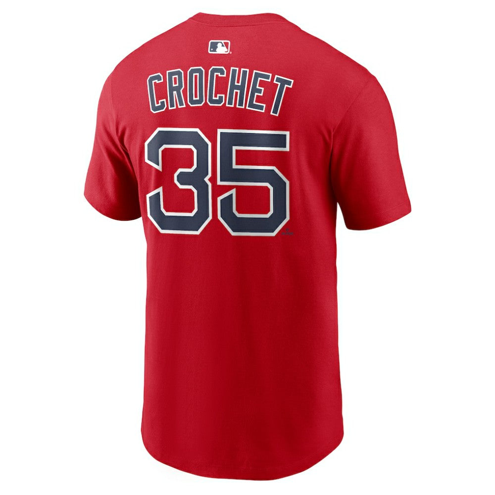 Garrett Crochet Boston Red Sox Nike Name & Number T-Shirt - MLB T-shirts