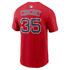Garrett Crochet Boston Red Sox Nike Name & Number T-Shirt - MLB T-shirts