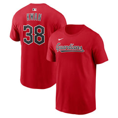 Steven Kwan Cleveland Guardians Nike Name & Number T-Shirt - MLB T-shirts