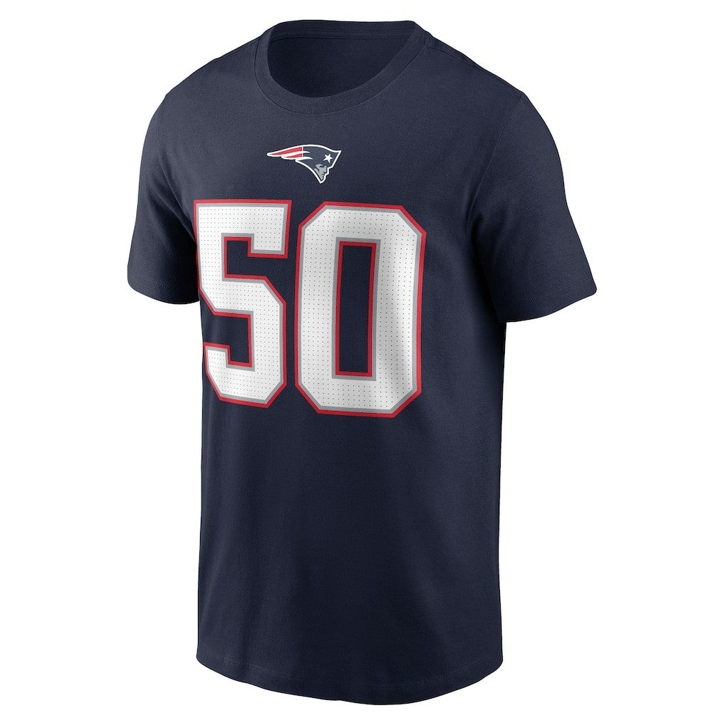 New England Patriots Mike Vrabel  Retired Player Name & Number T-Shirt | NFL Discount