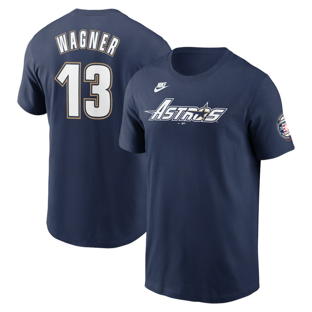 Billy Wagner Houston Astros Nike 2025 National Baseball Hall of Fame Name & Number T-Shirt - MLB T-shirts
