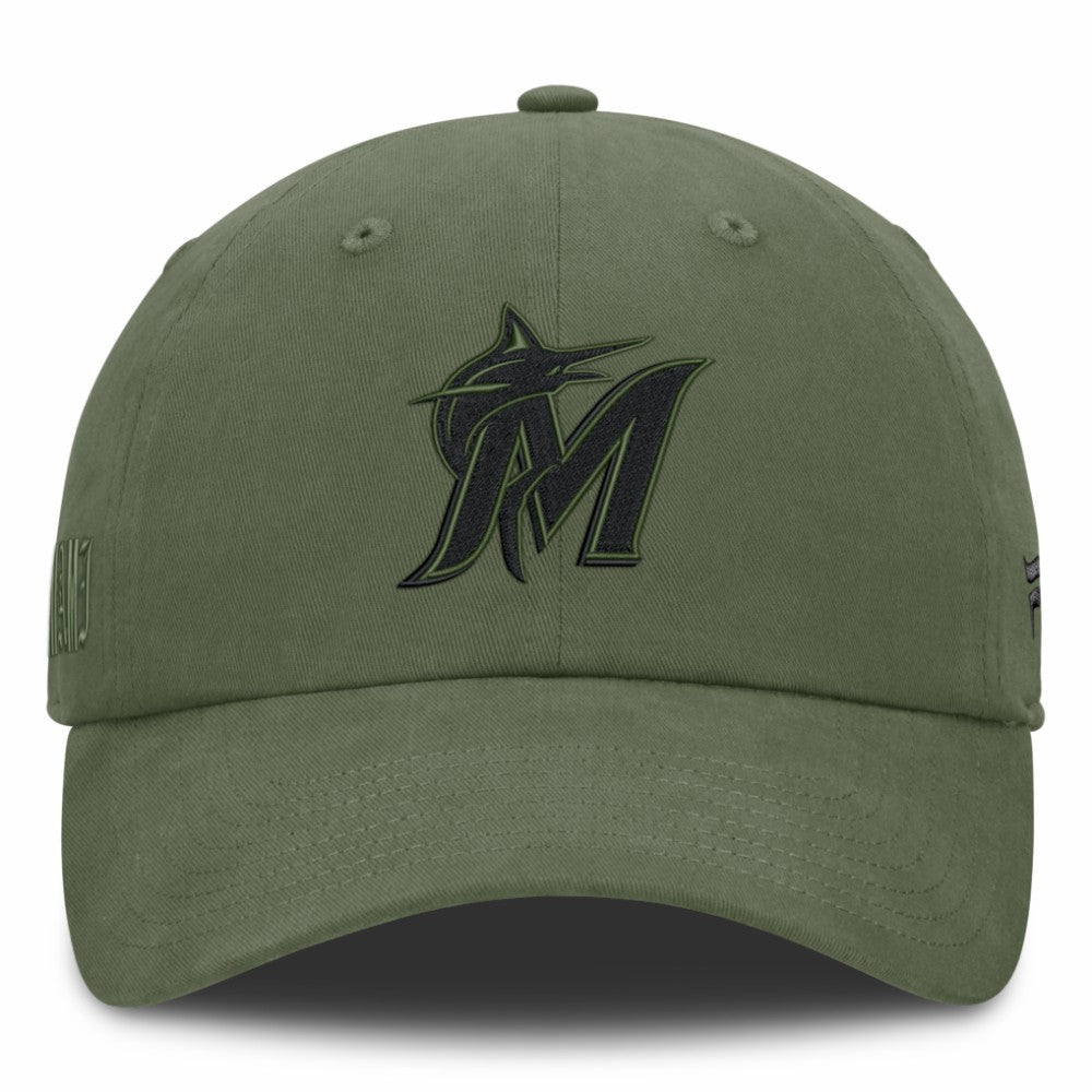 Miami Marlins Fanatics Pine Rider Adjustable Hat - MLB Hats