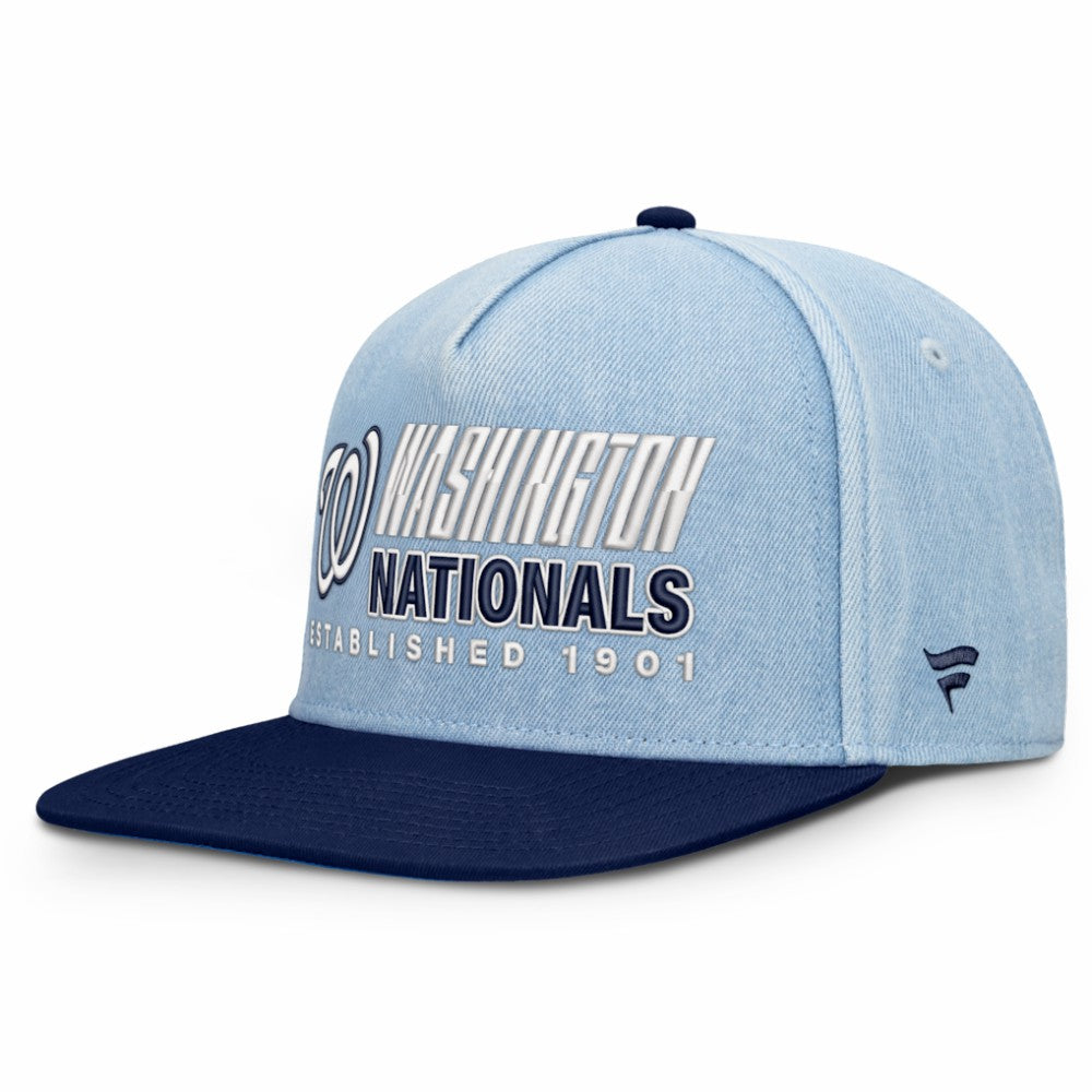 Washington Nationals Fanatics Twinbill Snapback Hat - MLB Hats