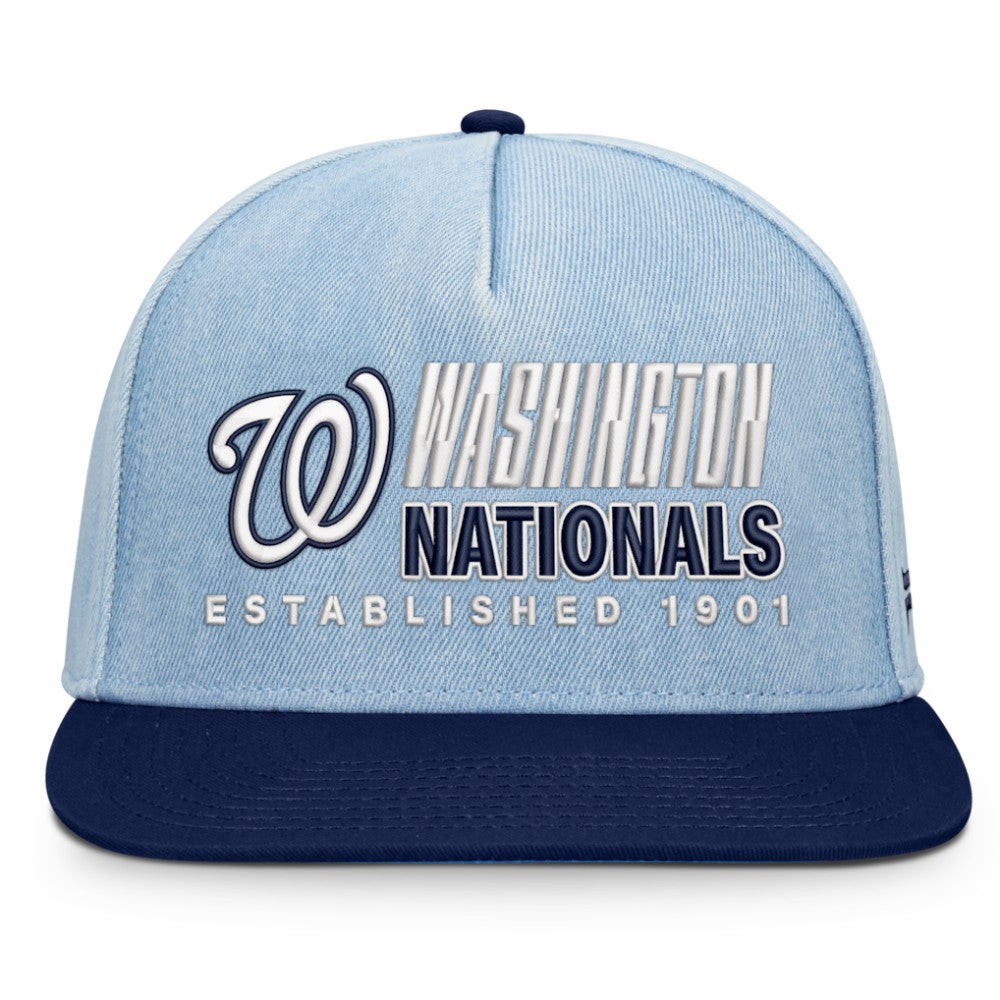 Washington Nationals Fanatics Twinbill Snapback Hat - MLB Hats