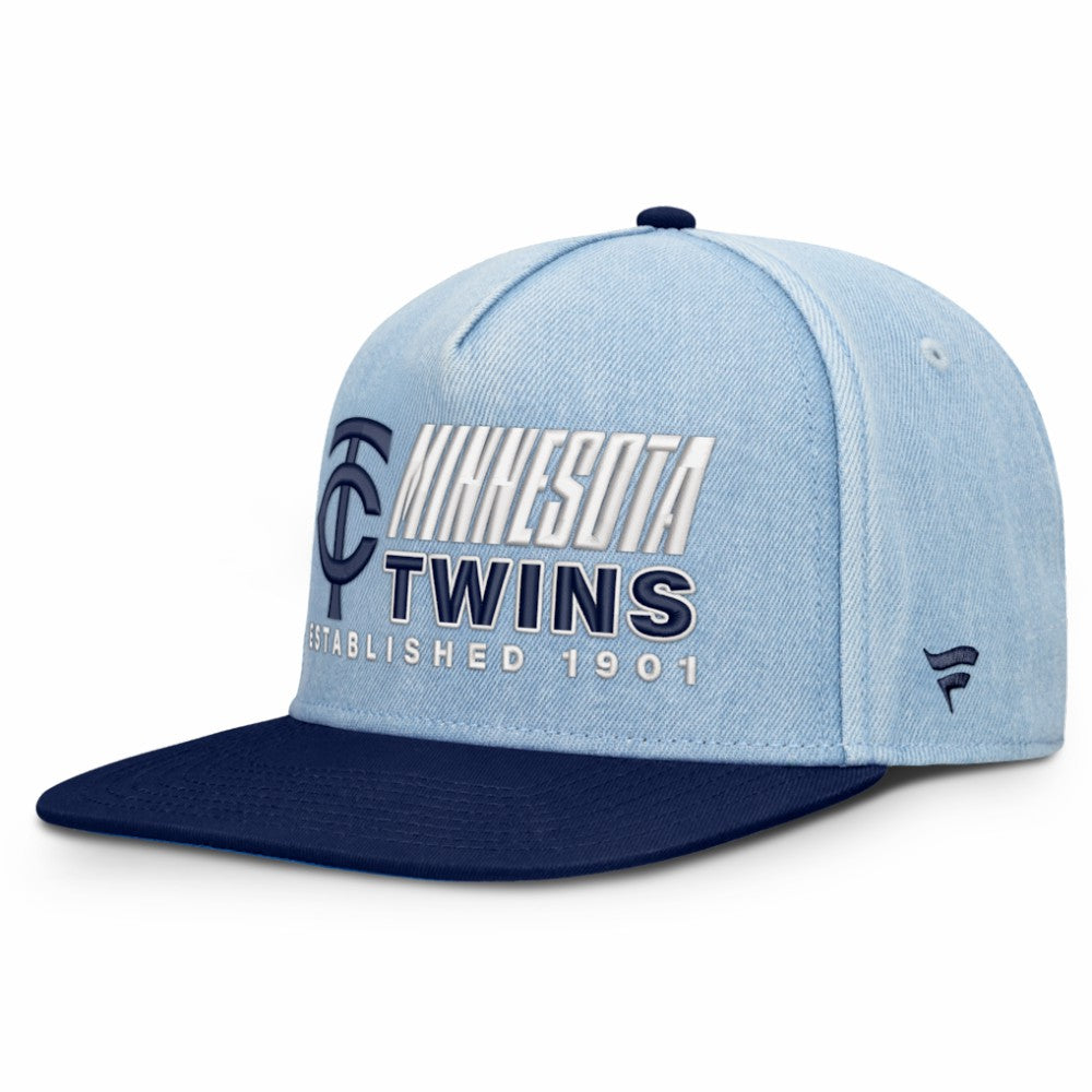 Minnesota Twins Fanatics Twinbill Snapback Hat - MLB Hats