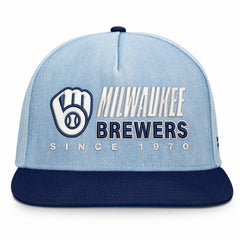 Milwaukee Brewers Fanatics Twinbill Snapback Hat - MLB Hats