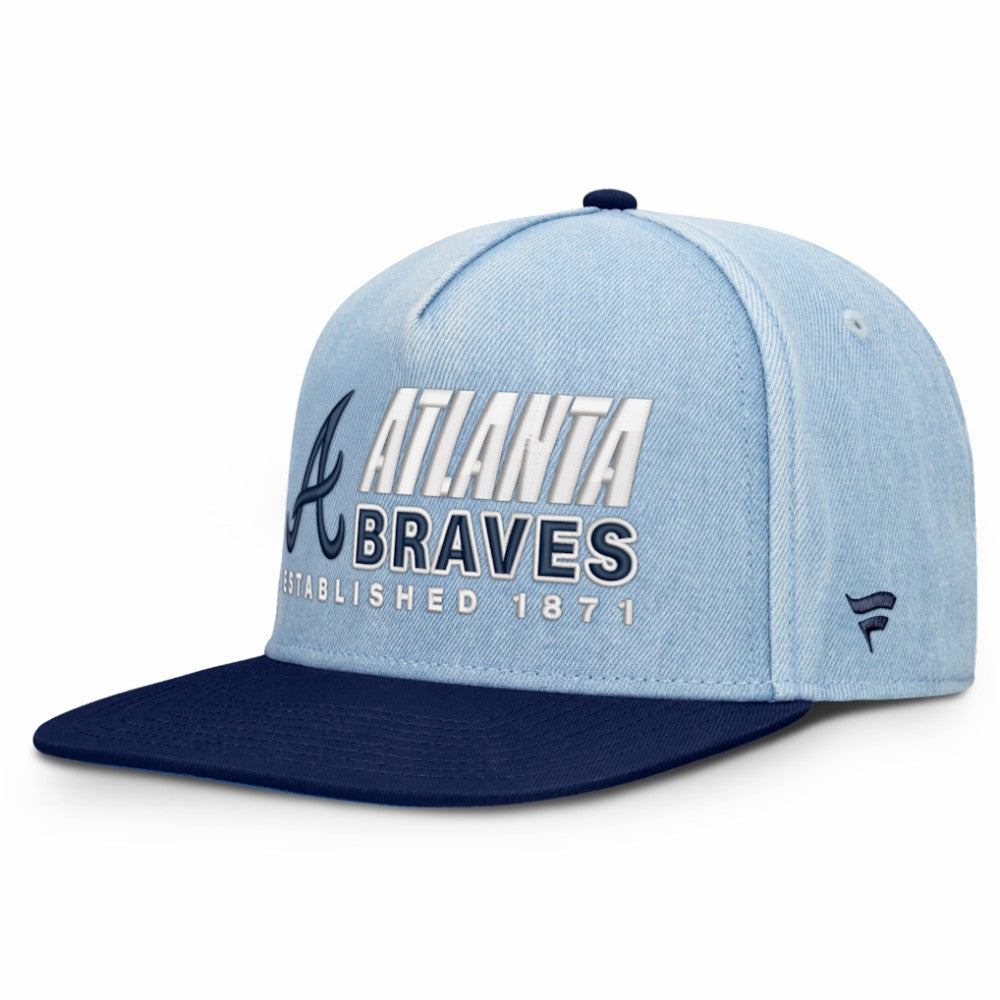 Atlanta Braves Fanatics Twinbill Snapback Hat - MLB Hats
