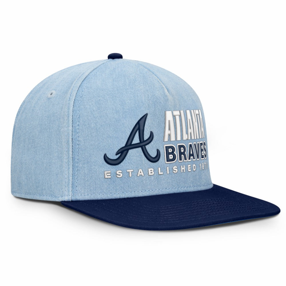 Atlanta Braves Fanatics Twinbill Snapback Hat - MLB Hats