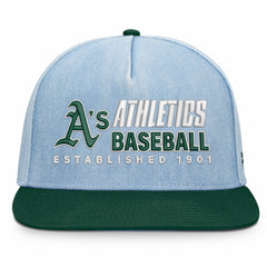 Athletics Fanatics Twinbill Snapback Hat - MLB Hats