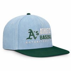 Athletics Fanatics Twinbill Snapback Hat - MLB Hats