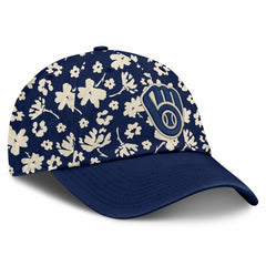 Milwaukee Brewers Fanatics Women's Blossom Adjustable Hat - MLB Hats