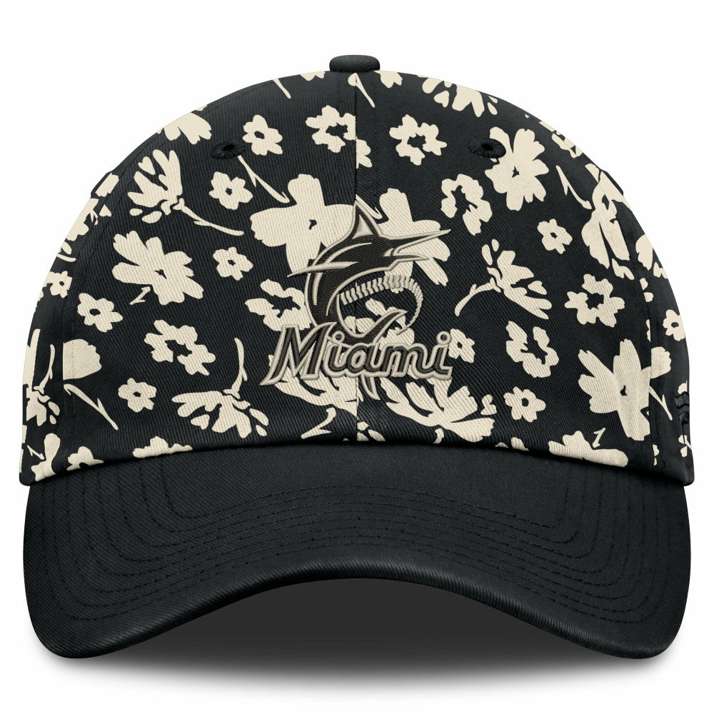 Miami Marlins Fanatics Women's Blossom Adjustable Hat - MLB Hats