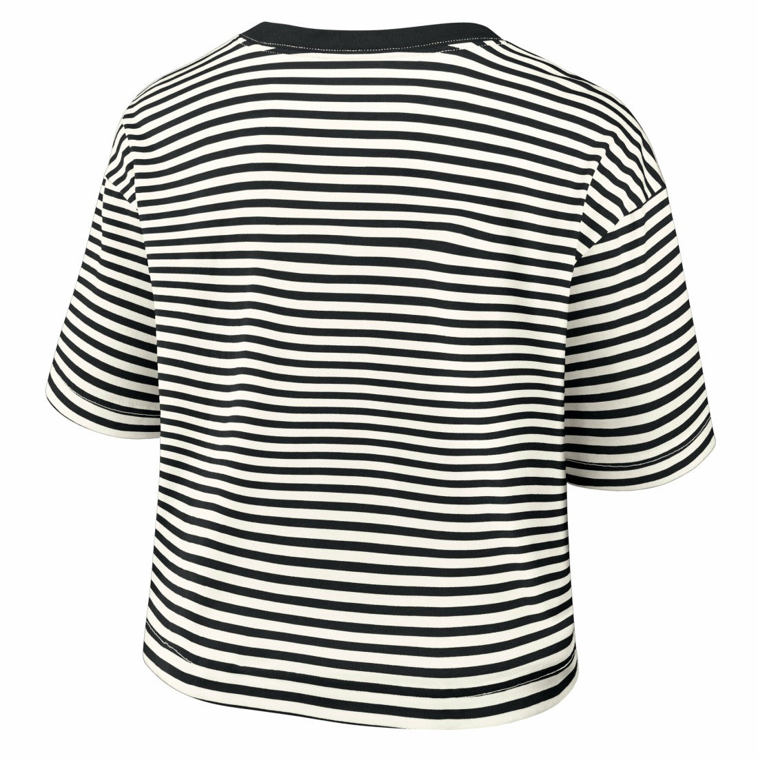Detroit Lions Women's Striped Cropped T-Shirt | NFL Discount
