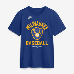 Milwaukee Brewers Nike Cooperstown Collection T-Shirt - MLB T-shirts