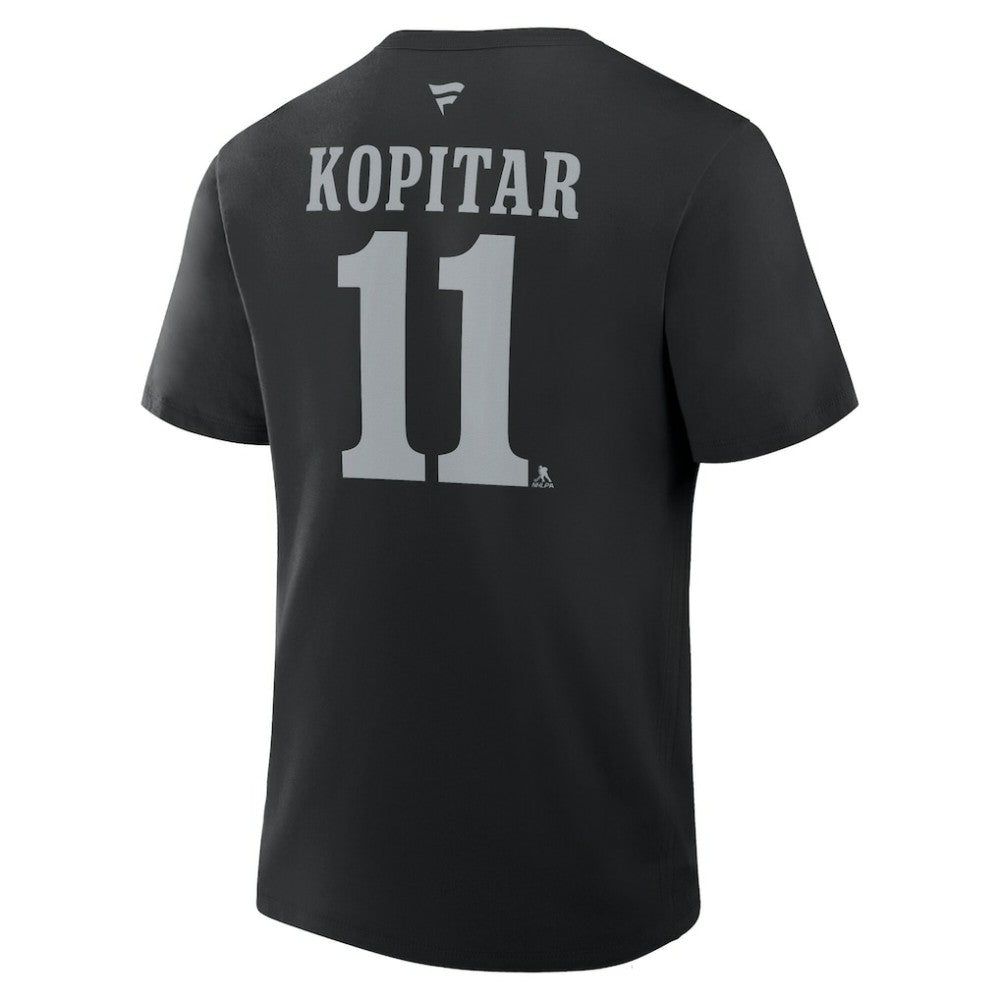 Anze Kopitar Los Angeles Kings Fanatics Authentic Stack Name & Number T-Shirt -  NHL T-shirts