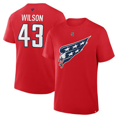 Tom Wilson Washington Capitals Fanatics Authentic Stack Name & Number T-Shirt -  NHL T-shirts