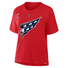 Alexander Ovechkin Washington Capitals Fanatics Women's Authentic Stack Name & Number T-Shirt -  NHL T-shirts