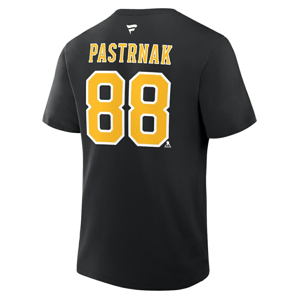 David Pastrnak Boston Bruins Fanatics Authentic Stack Name & Number T-Shirt -  NHL T-shirts