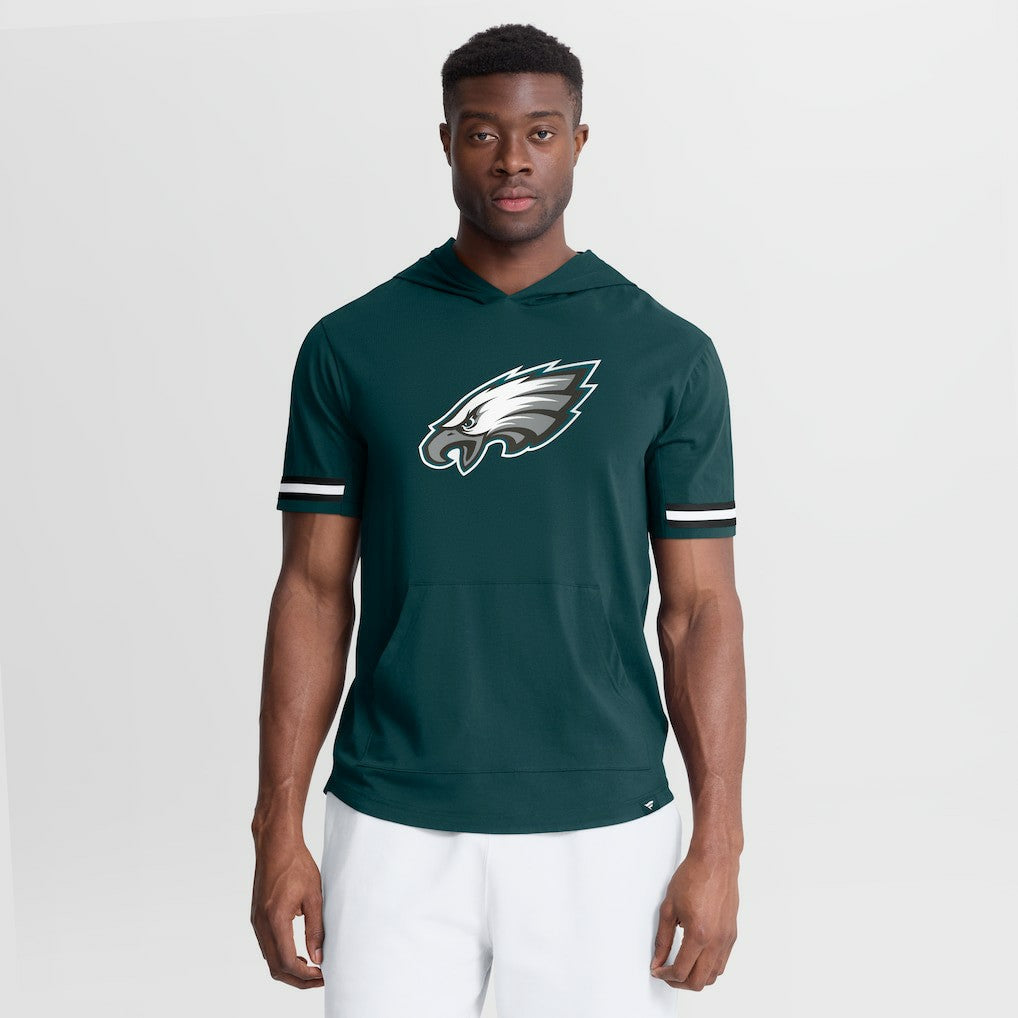 Philadelphia Eagles Optimal Play Short Sleeve Hooded T-Shirt | NFL Hot