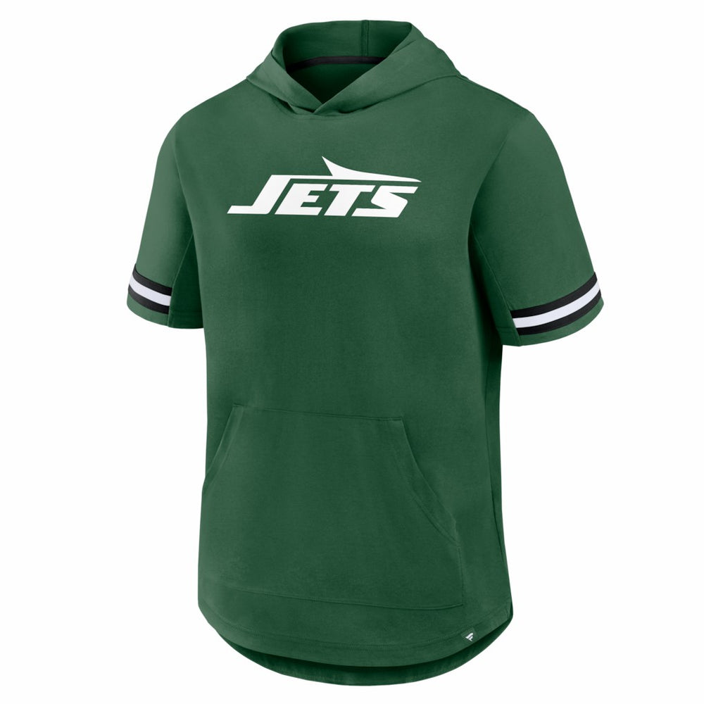 New York Jets Optimal Play Short Sleeve Hooded T-Shirt | NFL Discount