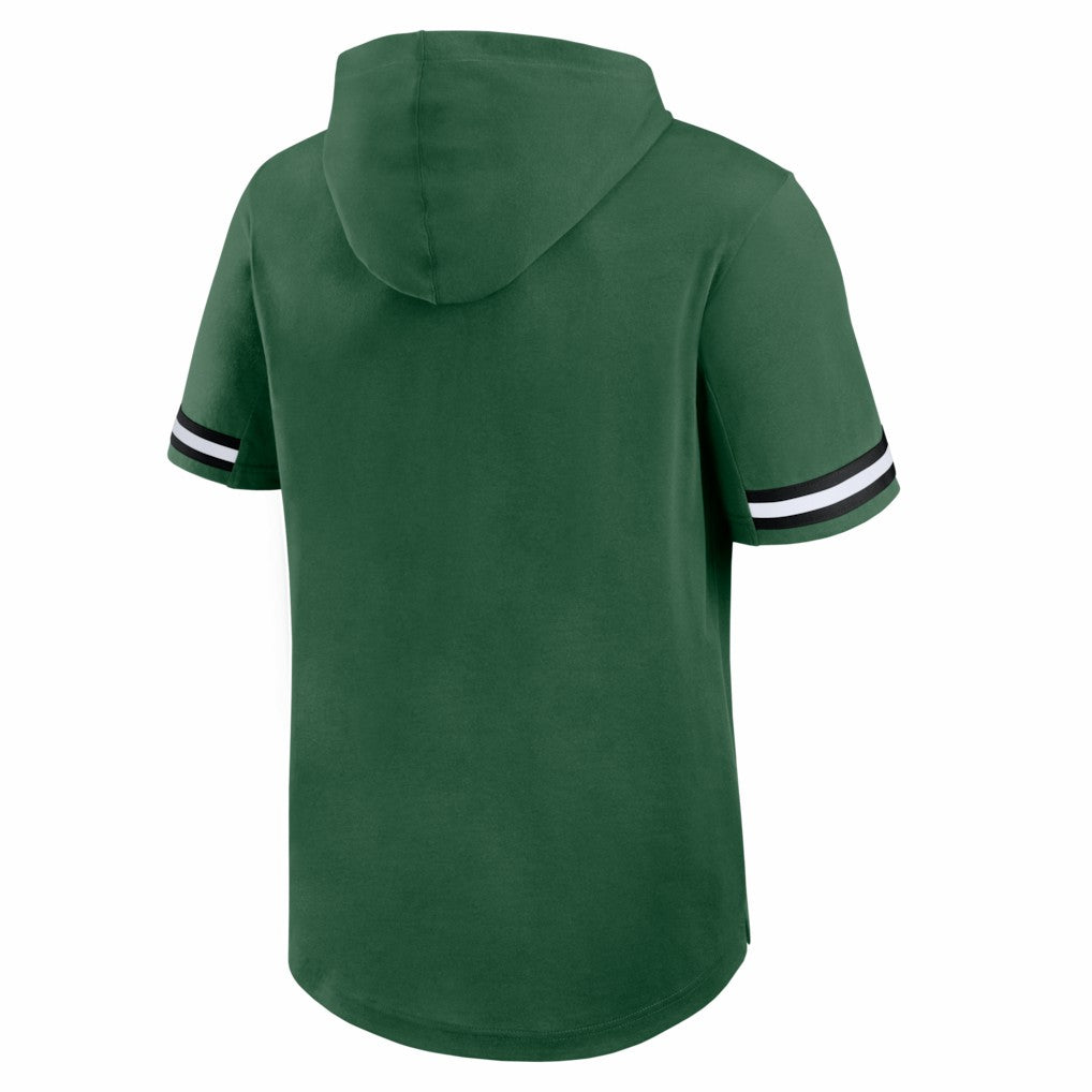 New York Jets Optimal Play Short Sleeve Hooded T-Shirt | NFL Discount