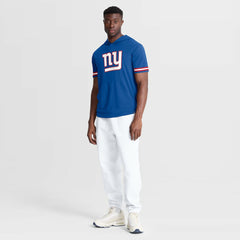 New York Giants Optimal Play Short Sleeve Hooded T-Shirt | NFL New