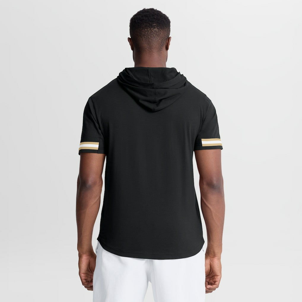 New Orleans Saints Optimal Play Short Sleeve Hooded T-Shirt | NFL US