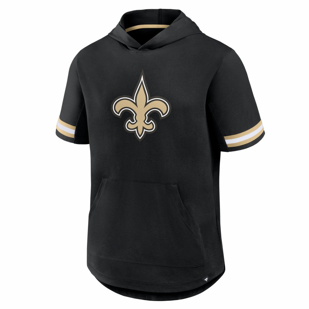 New Orleans Saints Optimal Play Short Sleeve Hooded T-Shirt | NFL US
