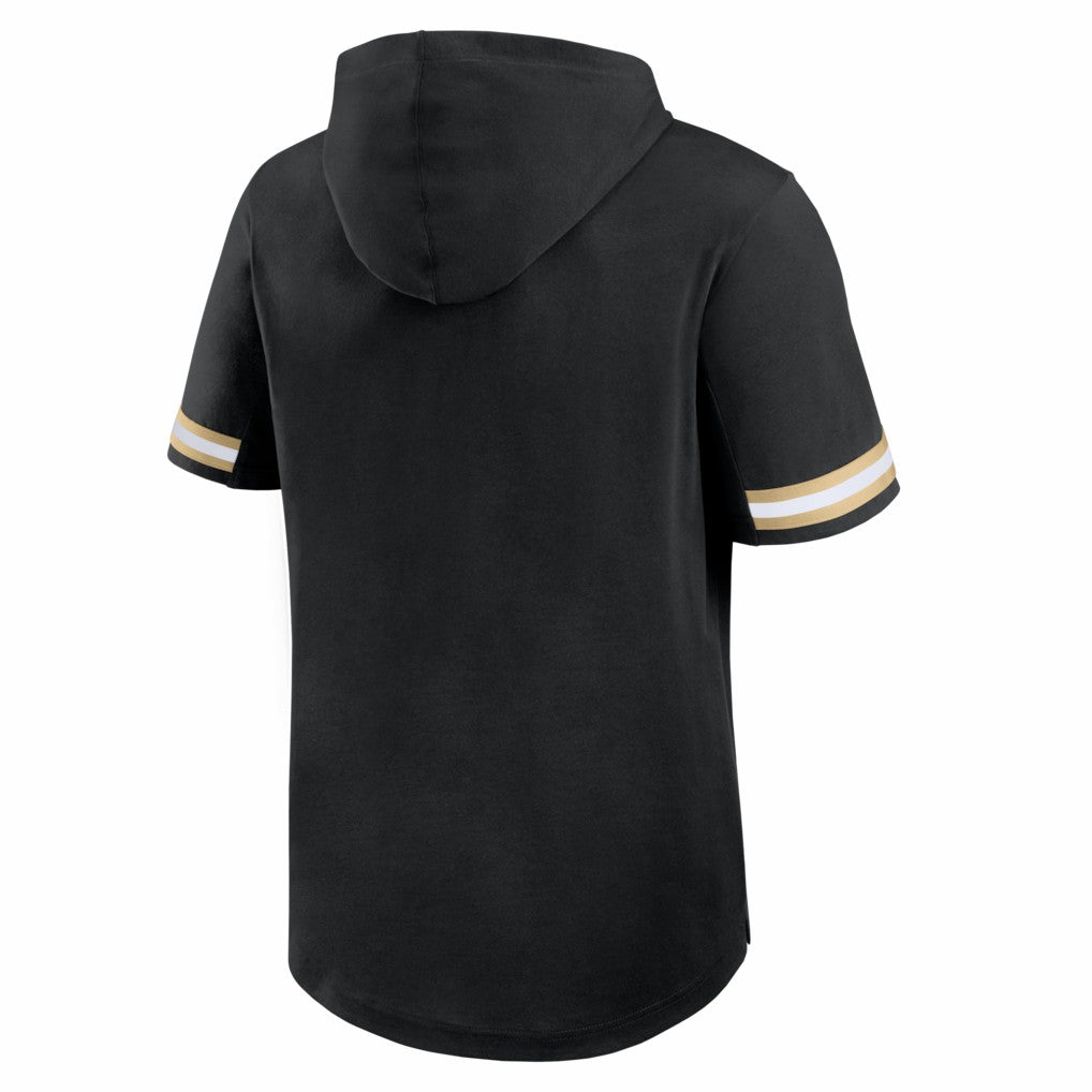 New Orleans Saints Optimal Play Short Sleeve Hooded T-Shirt | NFL US