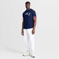 New England Patriots Optimal Play Short Sleeve Hooded T-Shirt | NFL Outlet
