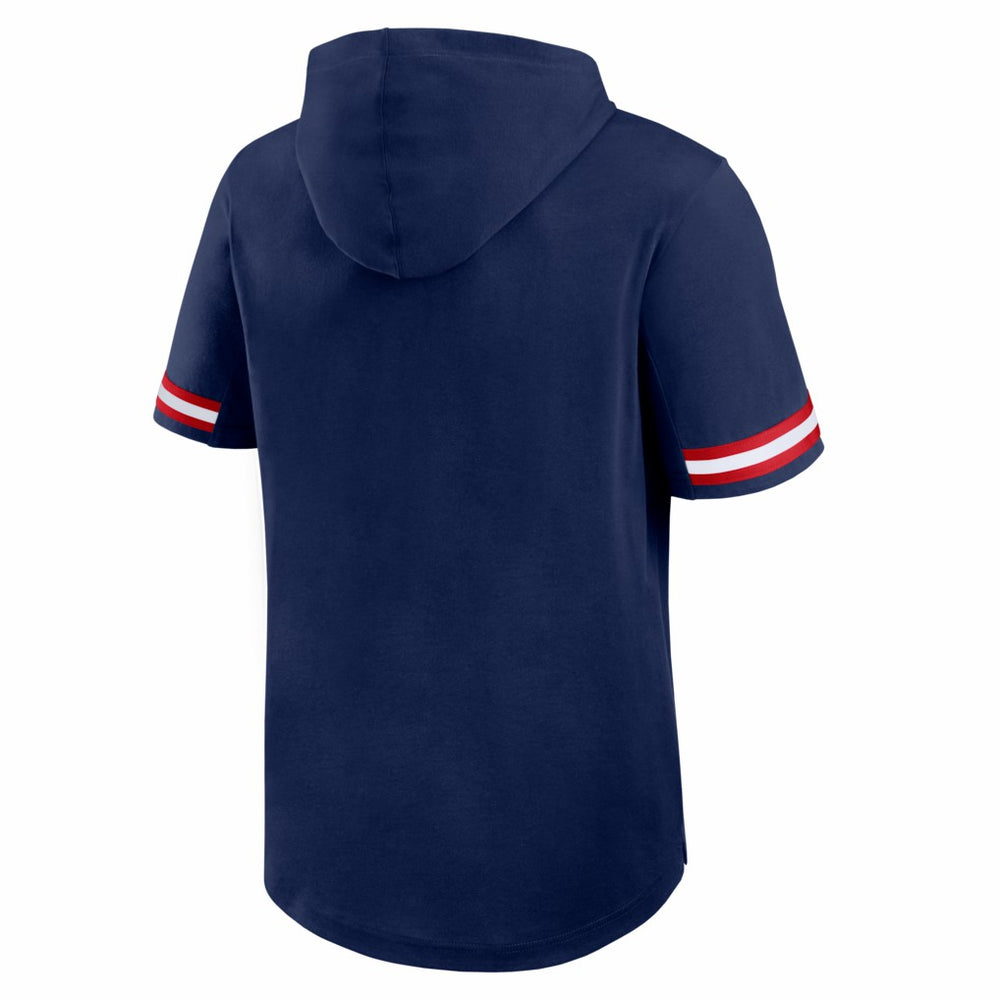 New England Patriots Optimal Play Short Sleeve Hooded T-Shirt | NFL Outlet