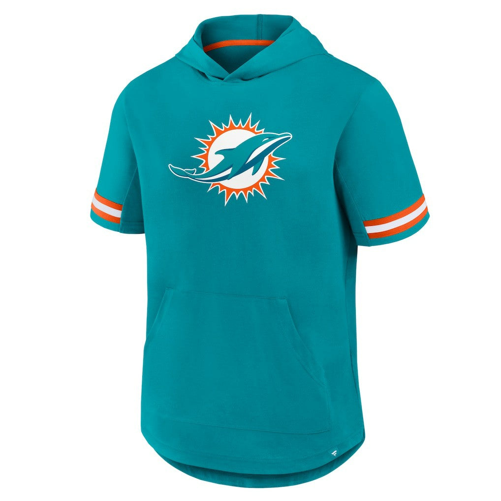 Miami Dolphins Optimal Play Short Sleeve Hooded T-Shirt | NFL Near me